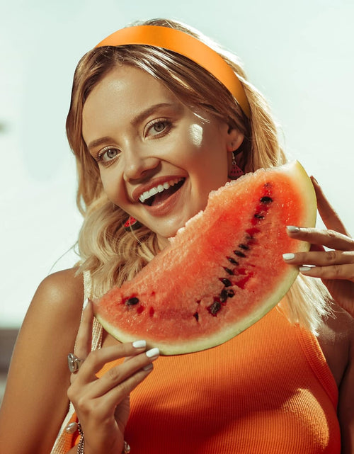 Load image into Gallery viewer, 16 Pieces Colorful Satin Hair Accessories - 1 Inch Plastic Covered Headbands for Women and Girls
